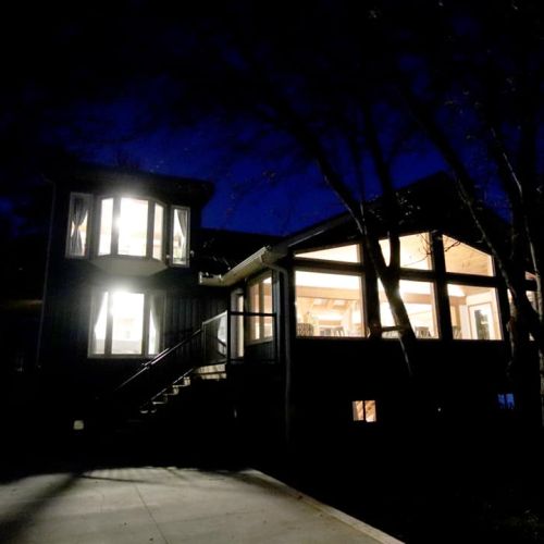 Evening View of The Blue Bruce - Weddings | Bed & Breakfast | Events Near St. Jacobs Ontario